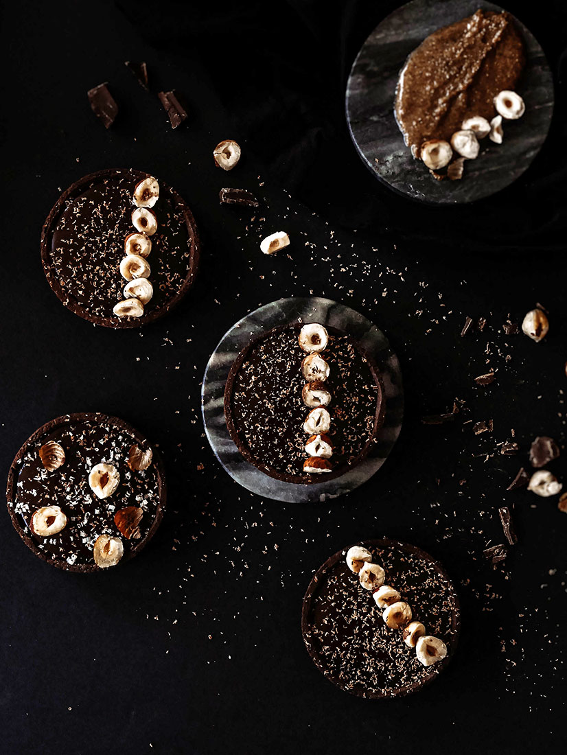 tartelettes praliné chocolat